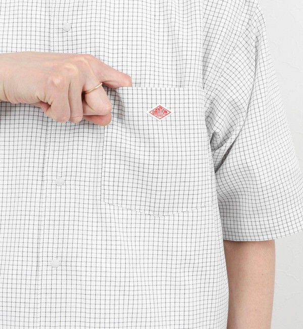 NOLLEY'S goodman「【DANTON/ダントン】DOT BUTTON B.D. SHIRT SS 26SS（DT-B0337 POD）」|シャツ・ブラウス|