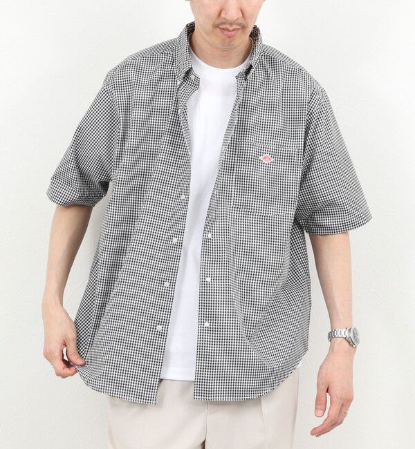 NOLLEY'S goodman「【DANTON/ダントン】DOT BUTTON B.D. SHIRT SS 26SS（DT-B0337 POD）」|シャツ・ブラウス|
