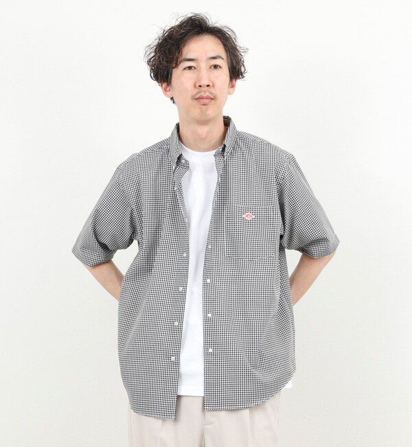 NOLLEY'S goodman「【DANTON/ダントン】DOT BUTTON B.D. SHIRT SS 26SS（DT-B0337 POD）」|シャツ・ブラウス|