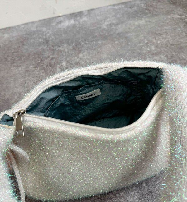 fredy emue「【CASSELINI/キャセリーニ】キラキラモールワンショルバッグ」|ハンドバッグ|