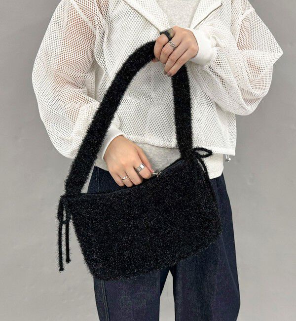 fredy emue「【CASSELINI/キャセリーニ】キラキラモールワンショルバッグ」|ハンドバッグ|