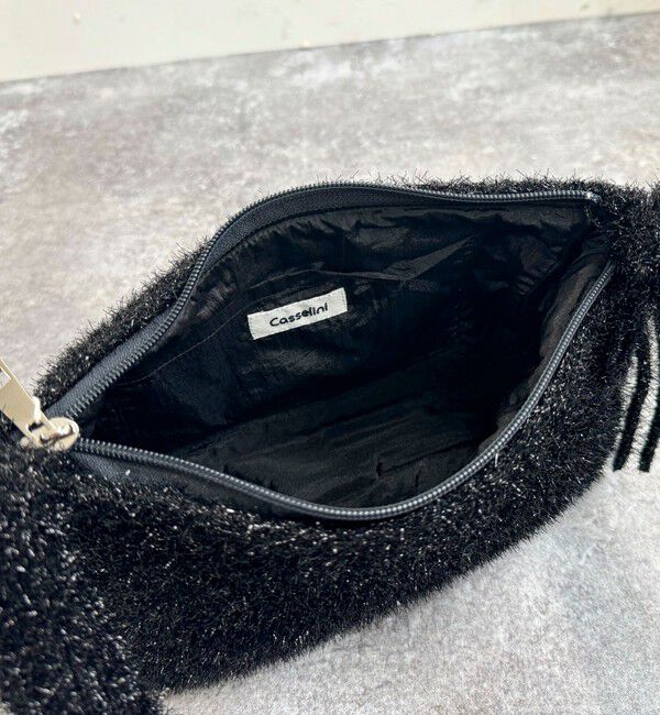 fredy emue「【CASSELINI/キャセリーニ】キラキラモールワンショルバッグ」|ハンドバッグ|