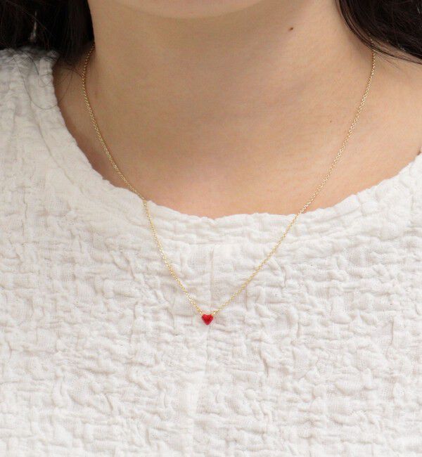 fredy emue「プチハートカラーエポネックレス」|ネックレス|