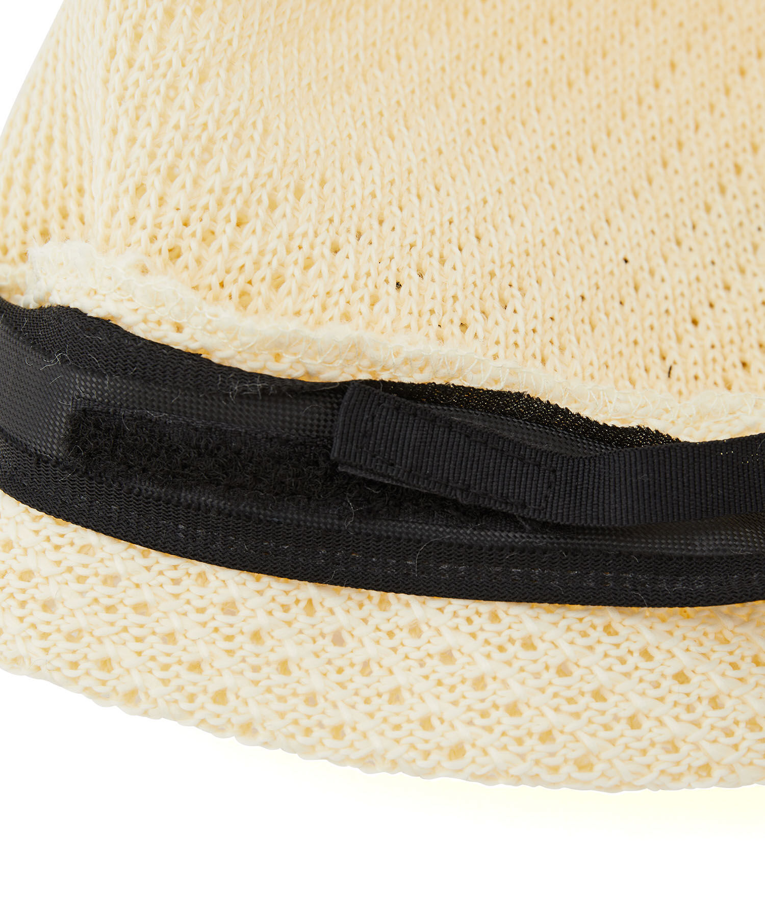 ROPE PICNIC PASSAGE「変わり編みサーモベルハット」|ハット|