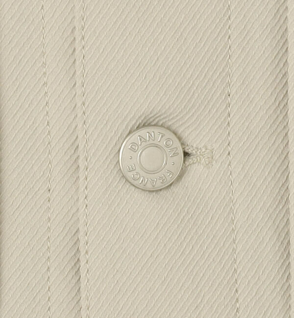 DANTON「DANTON | ガルゼ シャツブルゾン WOMEN」|テーラードジャケット|