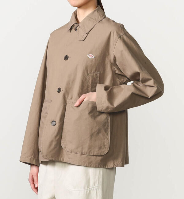 DANTON「DANTON | コットンリネン ワークジャケット WOMEN」|その他|