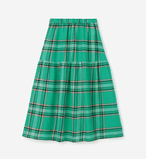 ONEIL OF DUBLIN「O'NEIL OF DUBLIN | ティアードスカート CHECK WOMEN」|スカート|