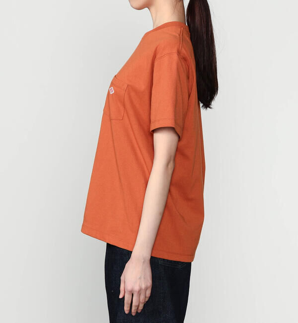 DANTON「DANTON | ポケット クルーネックTシャツ SOLID WOMEN」|Tシャツ・カットソー|