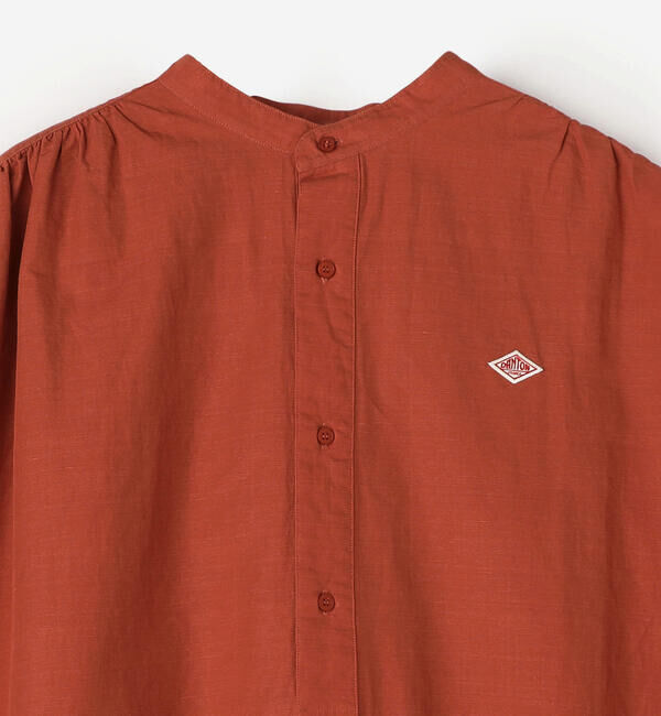 DANTON「DANTON | コットンリネン スリーブレスシャツワンピース WOMEN」|ワンピース|