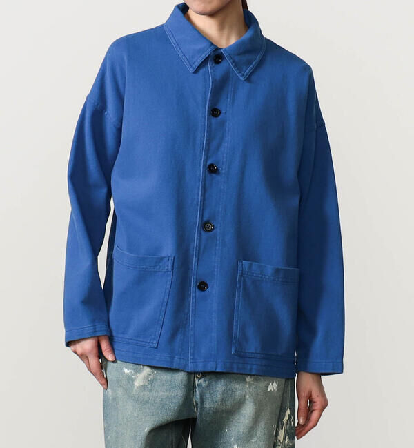  「VETRA | 〈別注〉ヘビージャージ ジャケット WOMEN」|テーラードジャケット|BLUE系1