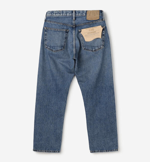  「orSlow | SHORT LENGTH 105 90'S DENIM MID USED WOMEN」|デニム|