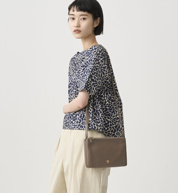 ORCIVAL「ORCIVAL | ナッパレザー ジップポーチショルダーバッグ UNISEX」|ショルダー・メッセンジャー|