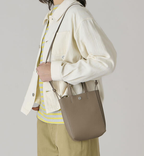 ORCIVAL「ORCIVAL | ダブルフェイスレザー 2WAYトートバッグ UNISEX」|ショルダー・メッセンジャー|