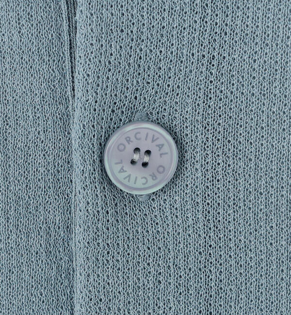 ORCIVAL「ORCIVAL | ジャガード 衿付きニットカーディガン WOMEN」|ニット・セーター|