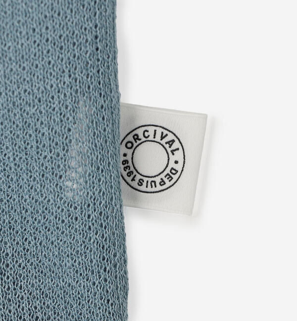 ORCIVAL「ORCIVAL | ジャガード 衿付きニットカーディガン WOMEN」|ニット・セーター|