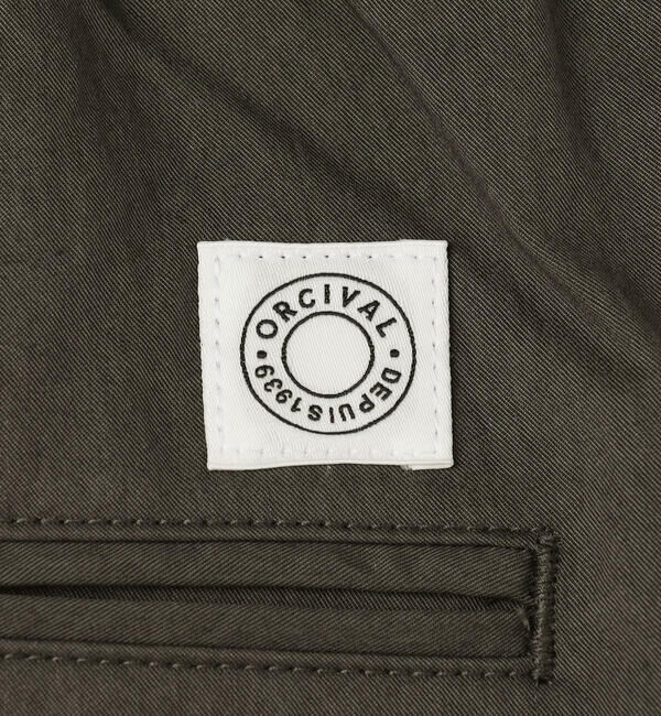 ORCIVAL「ORCIVAL | コットンナイロンツイル ワイドイージーパンツ MEN」|チノ|