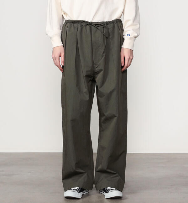 ORCIVAL「ORCIVAL | コットンナイロンツイル ワイドイージーパンツ MEN」|チノ|
