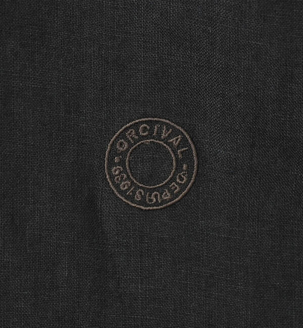 ORCIVAL「ORCIVAL | リネン フレンチスリーブ シャツワンピース WOMEN」|ワンピース|