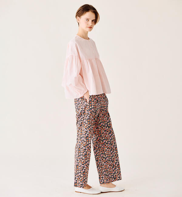 ORCIVAL「ORCIVAL | コットンポプリン プリントイージーパンツ WOMEN」|チノ|