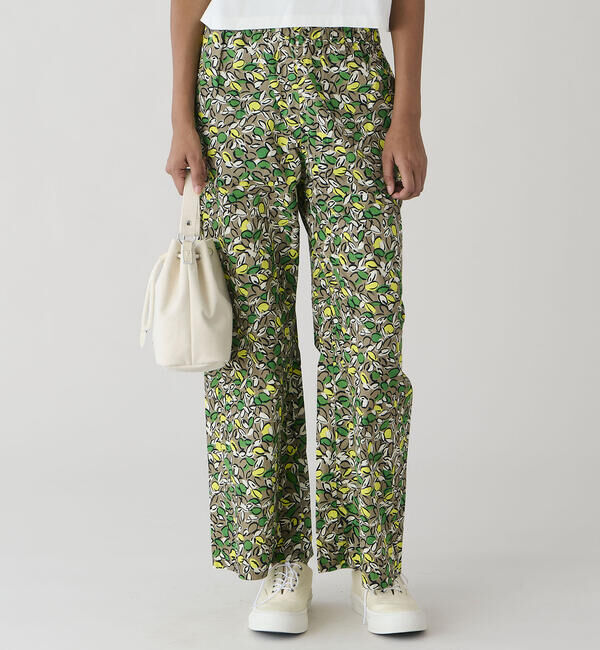 ORCIVAL「ORCIVAL | コットンポプリン プリントイージーパンツ WOMEN」|チノ|