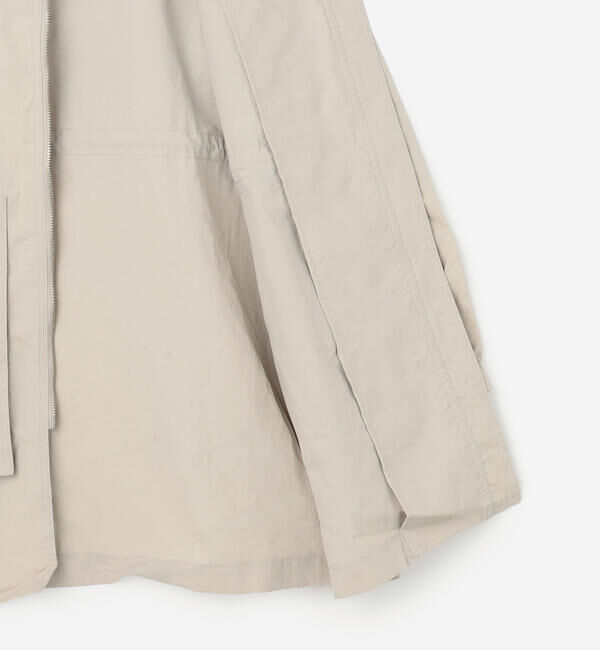 ORCIVAL「ORCIVAL | ナイロン ジップフードジャケット WOMEN」|テーラードジャケット|