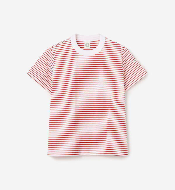 ORCIVAL「ORCIVAL | コットン ストレッチ クルーネック半袖Tシャツ WOMEN」|Tシャツ・カットソー|