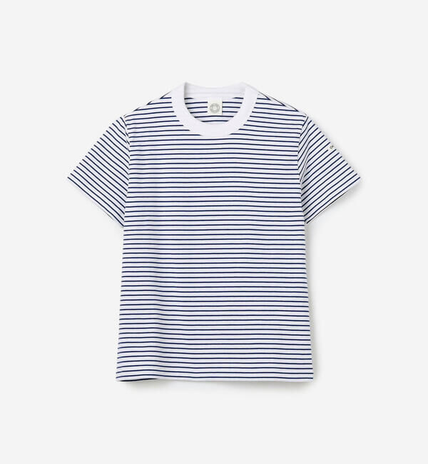 ORCIVAL「ORCIVAL | コットン ストレッチ クルーネック半袖Tシャツ WOMEN」|Tシャツ・カットソー|