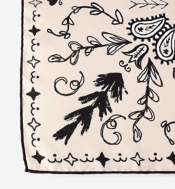  「manipuri | シルクスカーフ ボヘミアン 65&times;65 WOMEN」|バンダナ・スカーフ|