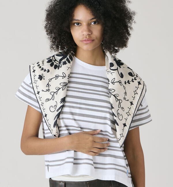  「manipuri | シルクスカーフ ボヘミアン 65&times;65 WOMEN」|バンダナ・スカーフ|