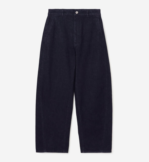 ORCIVAL「ORCIVAL | コットンドライツイル ワイドカーブパンツ WOMEN」|デニム|
