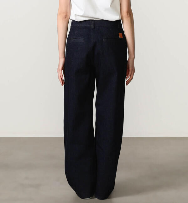 ORCIVAL「ORCIVAL | コットンドライツイル ワイドカーブパンツ WOMEN」|デニム|