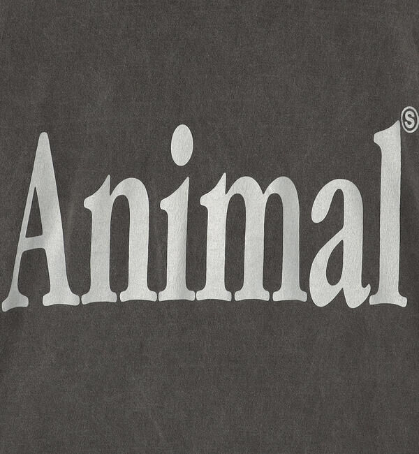  「STUDIO WEAREALLANIMALS | Animals Letter 半袖Tシャツ MEN」|Tシャツ・カットソー|