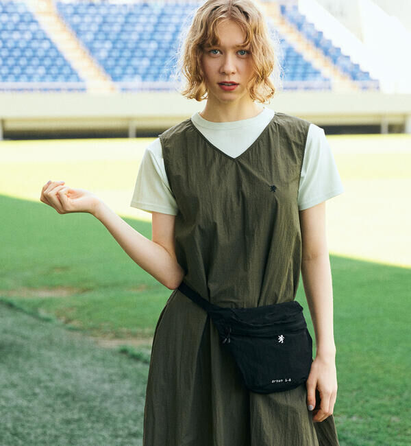 GYMPHLEX「Gymphlex | ナイロンリップストップ サコッシュ Orton 1.8 UNISEX」|ショルダー・メッセンジャー|BLACK