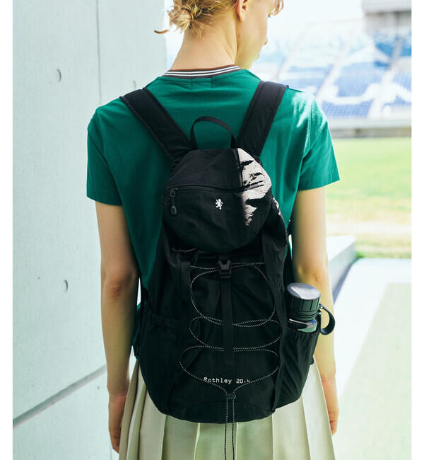 GYMPHLEX「Gymphlex | ナイロンリップストップ バックパック Rothley 20.4 UNISEX」|リュック|BLACK