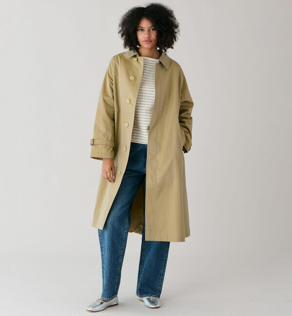 GYMPHLEX「Gymphlex | ベルテッドバルマカーンコート WOMEN」|ダッフルコート|