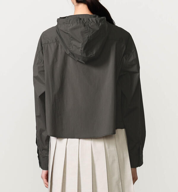 GYMPHLEX「Gymphlex |  ナイロン フードシャツジャケット WOMEN」|シャツ・ブラウス|