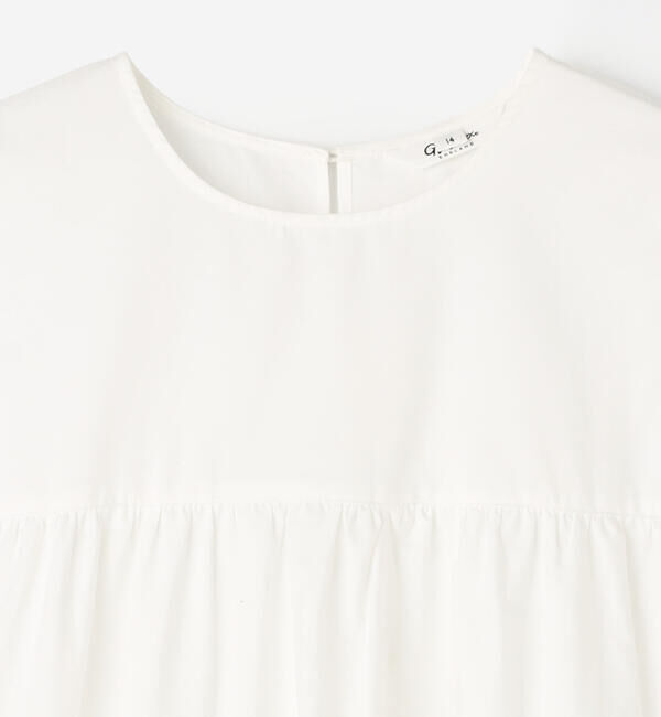 GYMPHLEX「Gymphlex | コットンブロード ティアードチュニック WOMEN」|ワンピース|