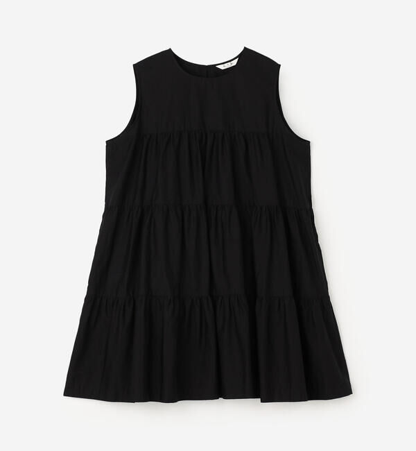 GYMPHLEX「Gymphlex | コットンブロード ティアードチュニック WOMEN」|ワンピース|