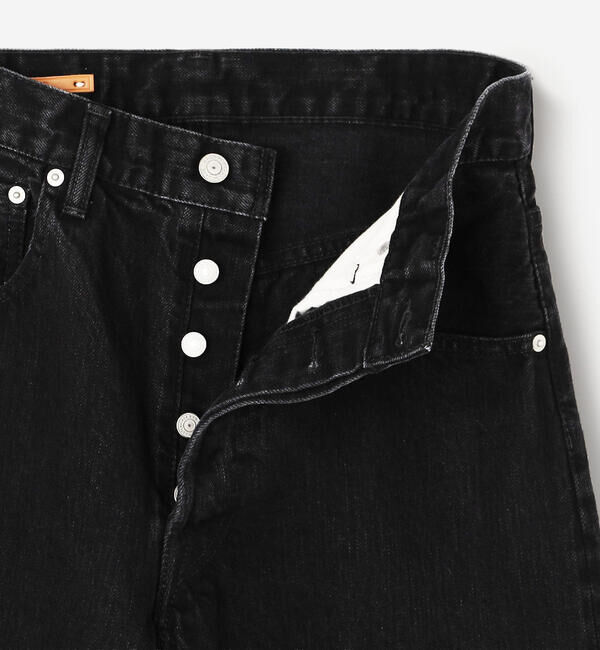  「SCYE BASICS | セルビッチ ワイドデニム Black WOMEN」|デニム|