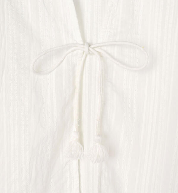  「INDIA INDUSTRY | コットンドビー カーディガンシャツ WOMEN」|シャツ・ブラウス|