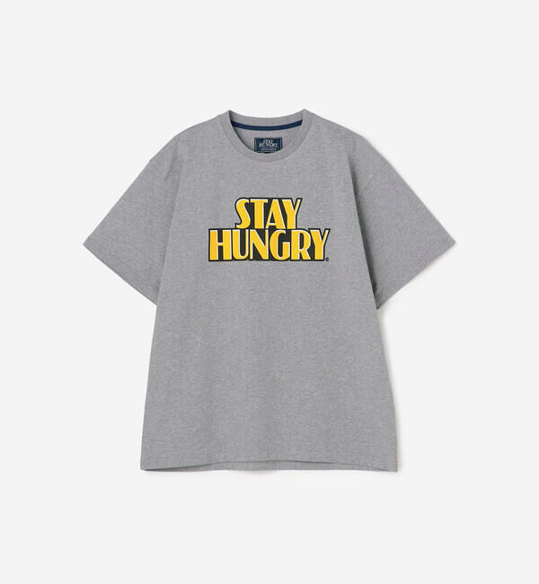  「STAY HUNGRY | ロゴ クルーネックTシャツ MEN」|Tシャツ・カットソー|