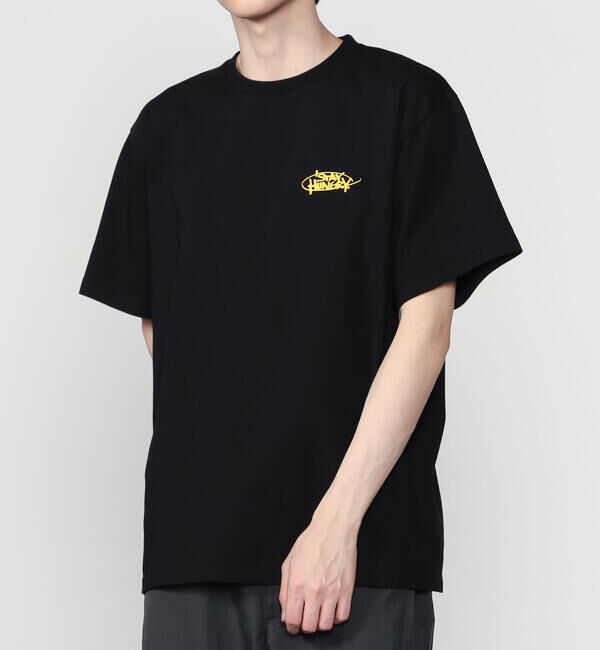  「STAY HUNGRY | ロゴ クルーネックTシャツ MEN」|Tシャツ・カットソー|BLACK
