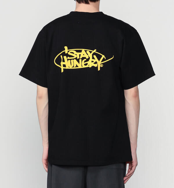  「STAY HUNGRY | ロゴ クルーネックTシャツ MEN」|Tシャツ・カットソー|
