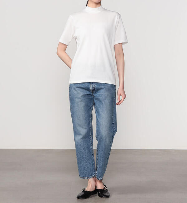  「ANATOMICA | モックネック Tシャツ WOMEN」|Tシャツ・カットソー|