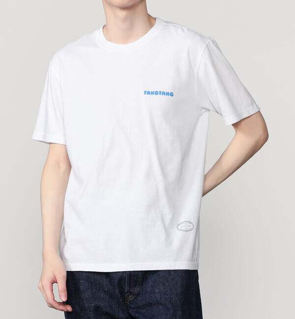  「TANGTANG | 半袖Tシャツ TANGTANG SKY BLUE MEN」|Tシャツ・カットソー|WHITE