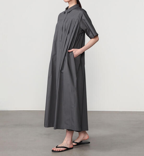  「HAVERSACK |〈別注〉半袖シャツワンピース WOMEN」|ワンピース|