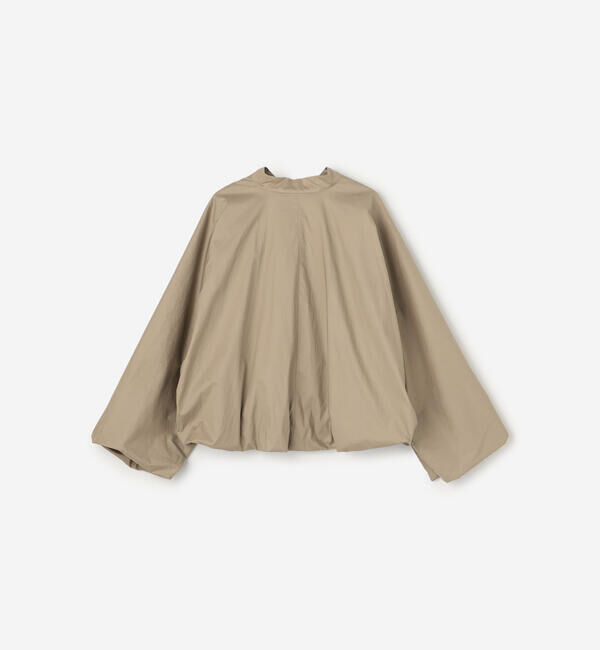  「HAVERSACK | スタンドカラー 長袖バルーンシャツ WOMEN」|シャツ・ブラウス|