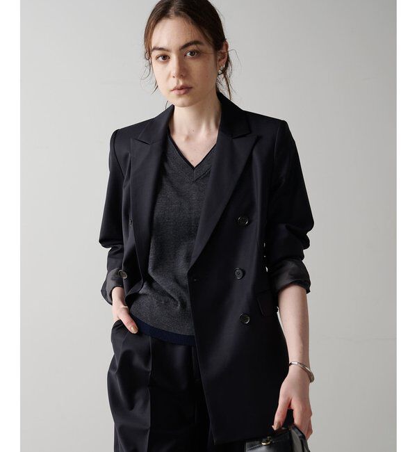 Drawing Numbers「【Drawing Numbers】ダブルプレーンジャケット」|テーラードジャケット|