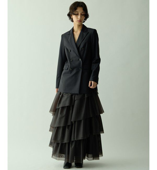 Drawing Numbers「【Drawing Numbers】ダブルプレーンジャケット」|テーラードジャケット|