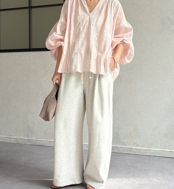  「インドレーススキッパーブラウス」|シャツ・ブラウス|